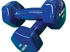 Gantera vinyl Orion 3 kg albastru